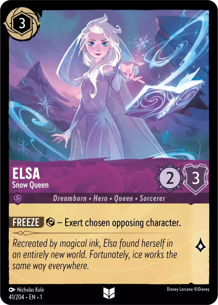 Elsa - Snow Queen - [Foil] The First Chapter (1)