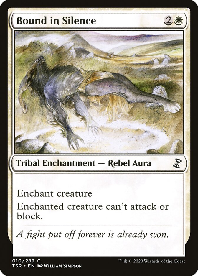 Bound in Silence - [Foil] Time Spiral Remastered (TSR)