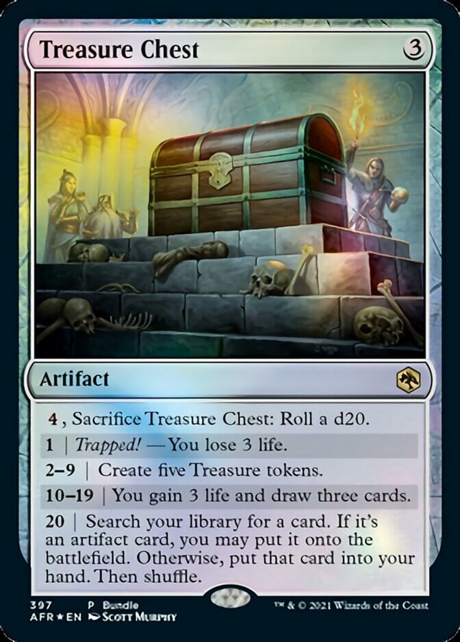 Treasure Chest - [Foil, Promo] Adventures in the Forgotten Realms (AFR)