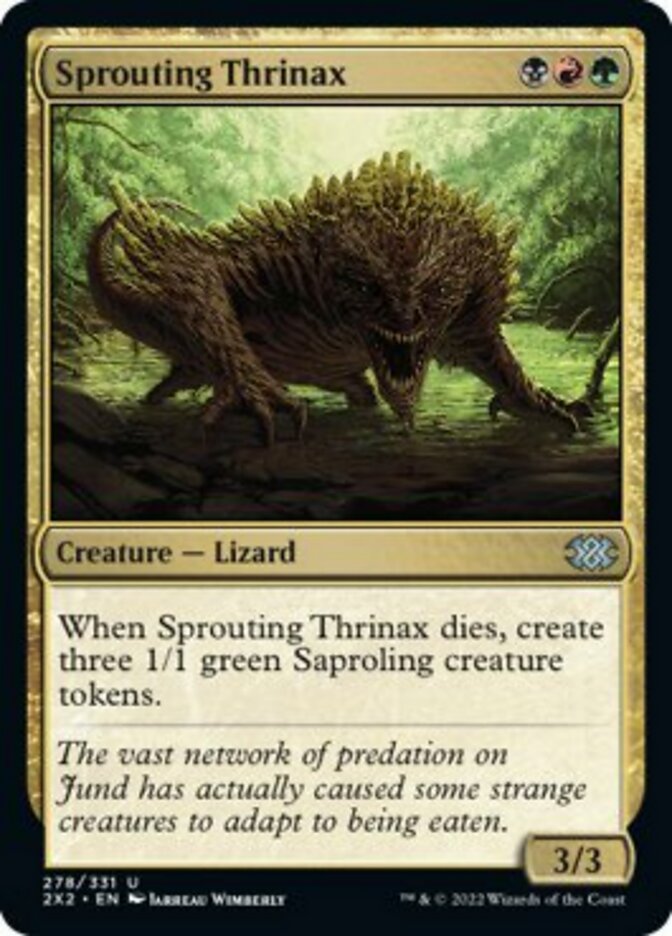Sprouting Thrinax - Double Masters 2022 (2X2)