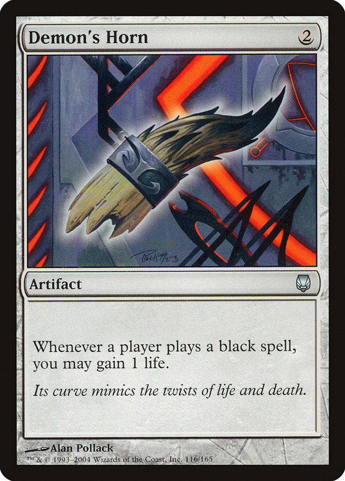 Demon's Horn - [Foil] Darksteel (DST)