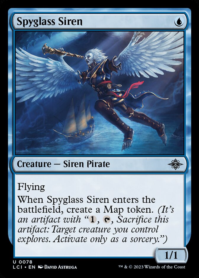 Spyglass Siren - [Foil] The Lost Caverns of Ixalan (LCI)