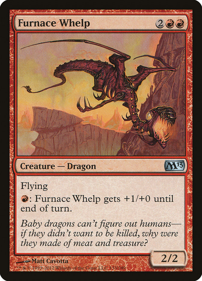 Furnace Whelp - [Foil] Magic 2013 (M13)
