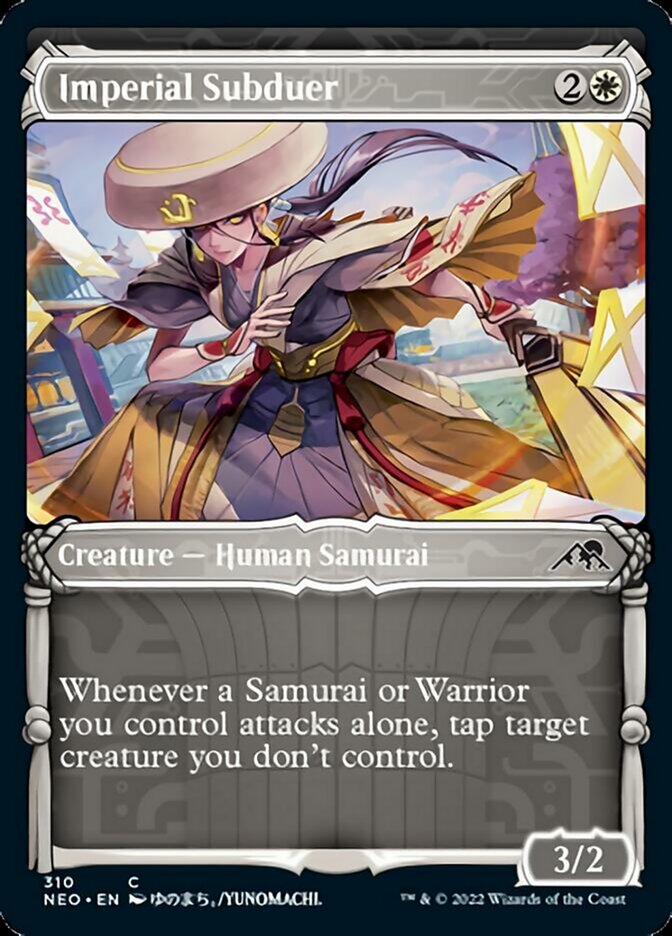 Imperial Subduer - [Foil, Showcase] Kamigawa: Neon Dynasty (NEO)