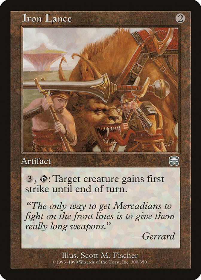 Iron Lance - [Foil] Mercadian Masques (MMQ)