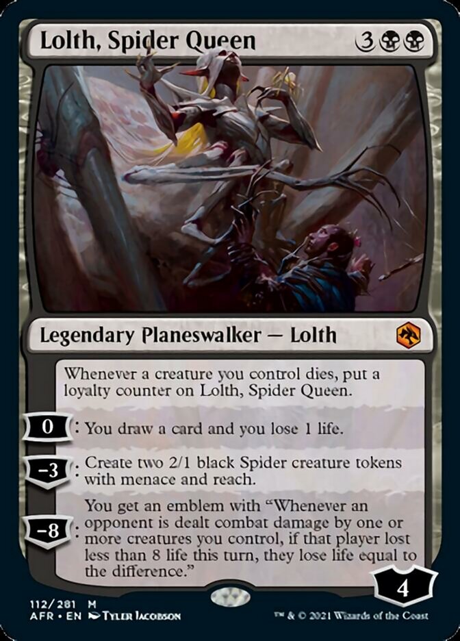Lolth, Spider Queen - Adventures in the Forgotten Realms (AFR)
