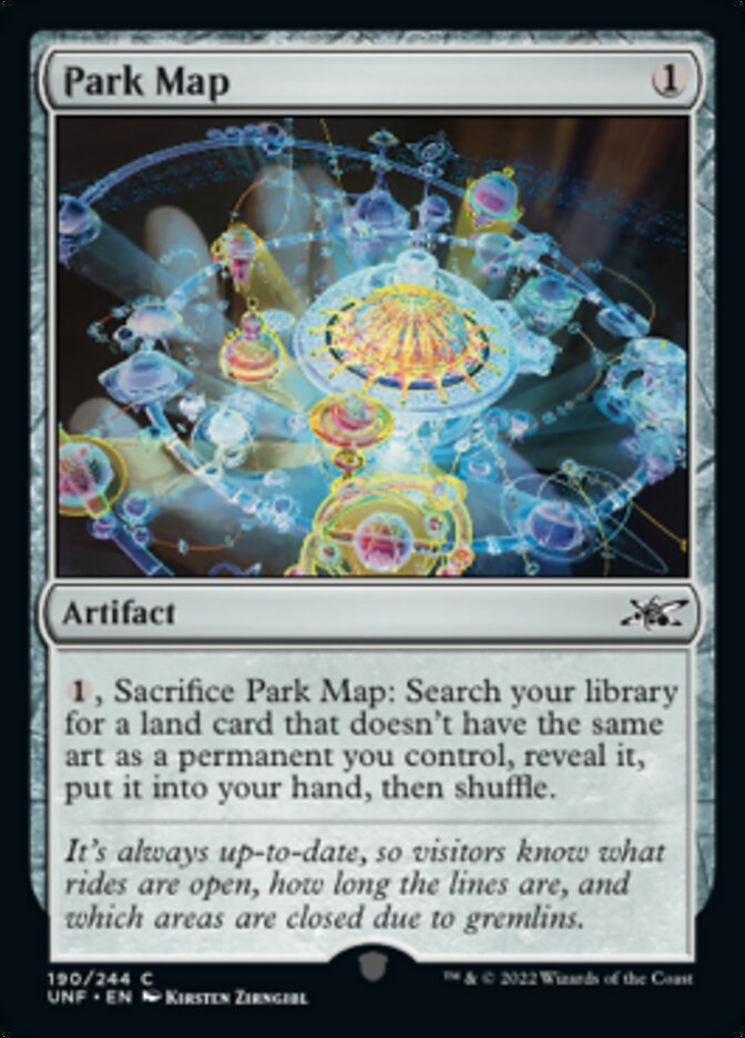 Park Map - [Foil] Unfinity (UNF)