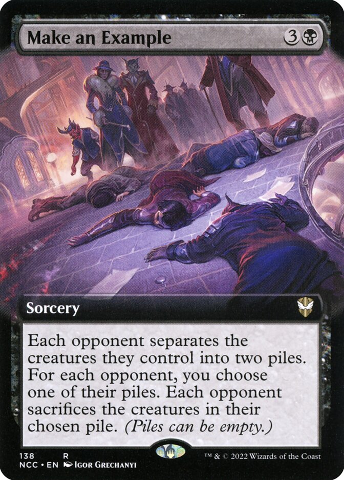Make an Example - [Extended Art] New Capenna Commander (NCC)