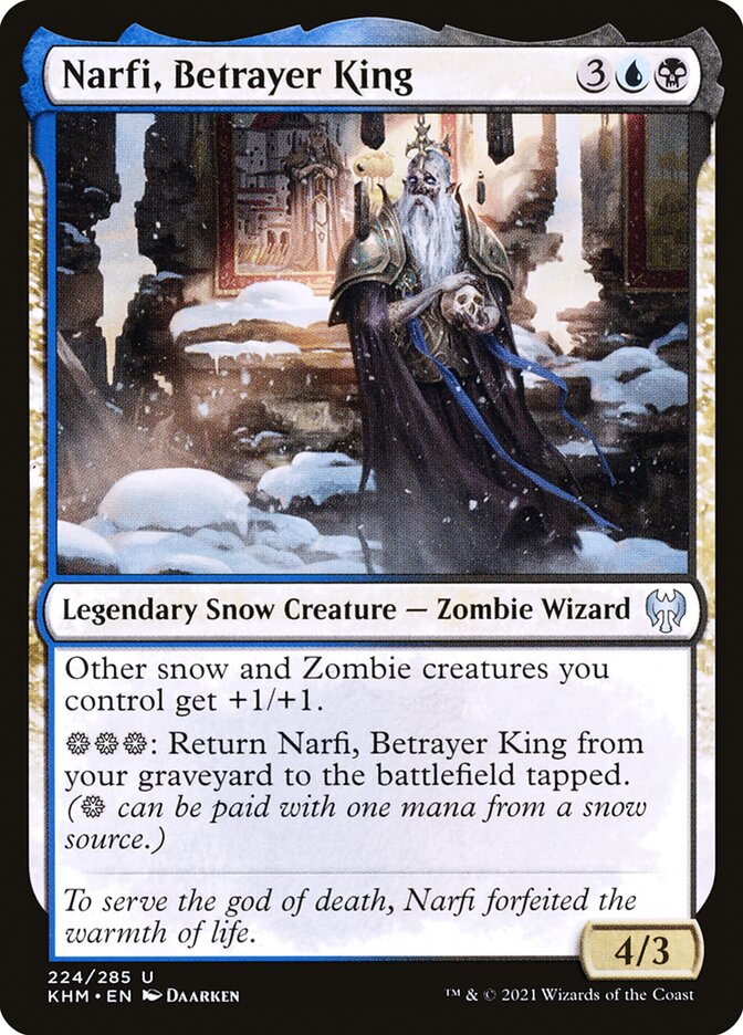 Narfi, Betrayer King - [Foil] Kaldheim (KHM)