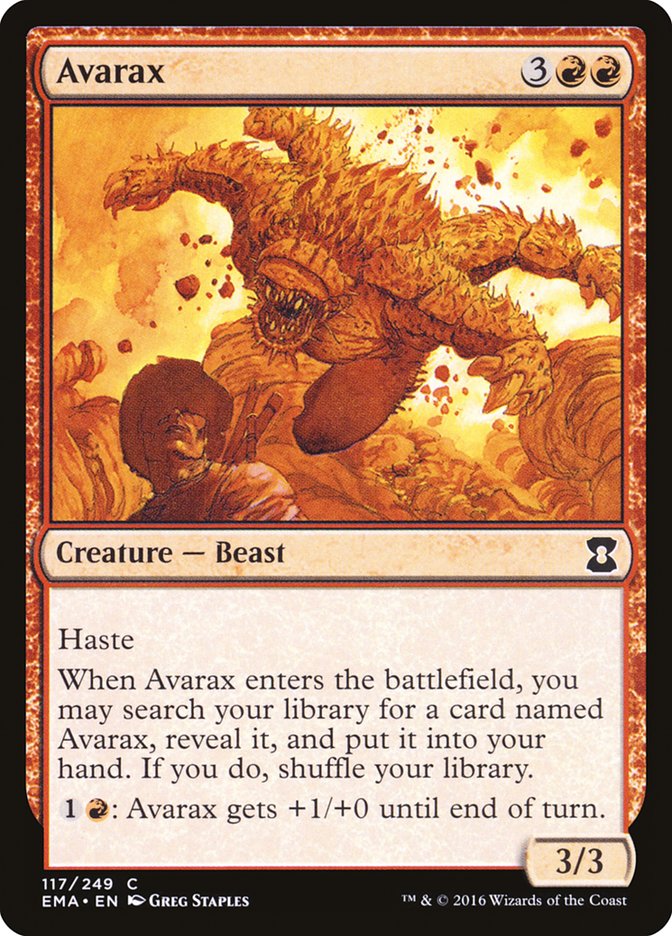 Avarax - [Foil] Eternal Masters (EMA)