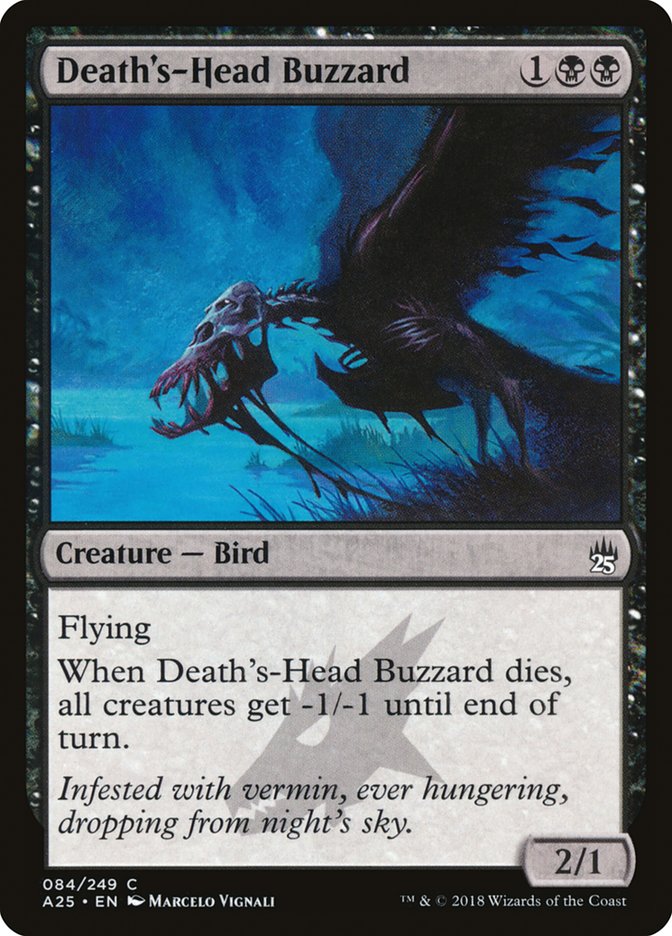 Death's-Head Buzzard - [Foil] Masters 25 (A25)