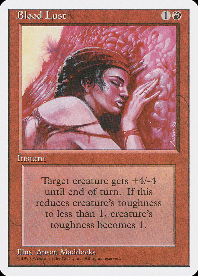 Blood Lust - Fourth Edition (4ED)