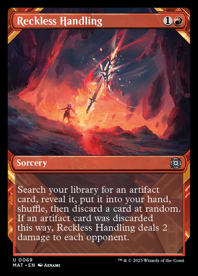 Reckless Handling - [Foil, Showcase] March of the Machine: The Aftermath (MAT)