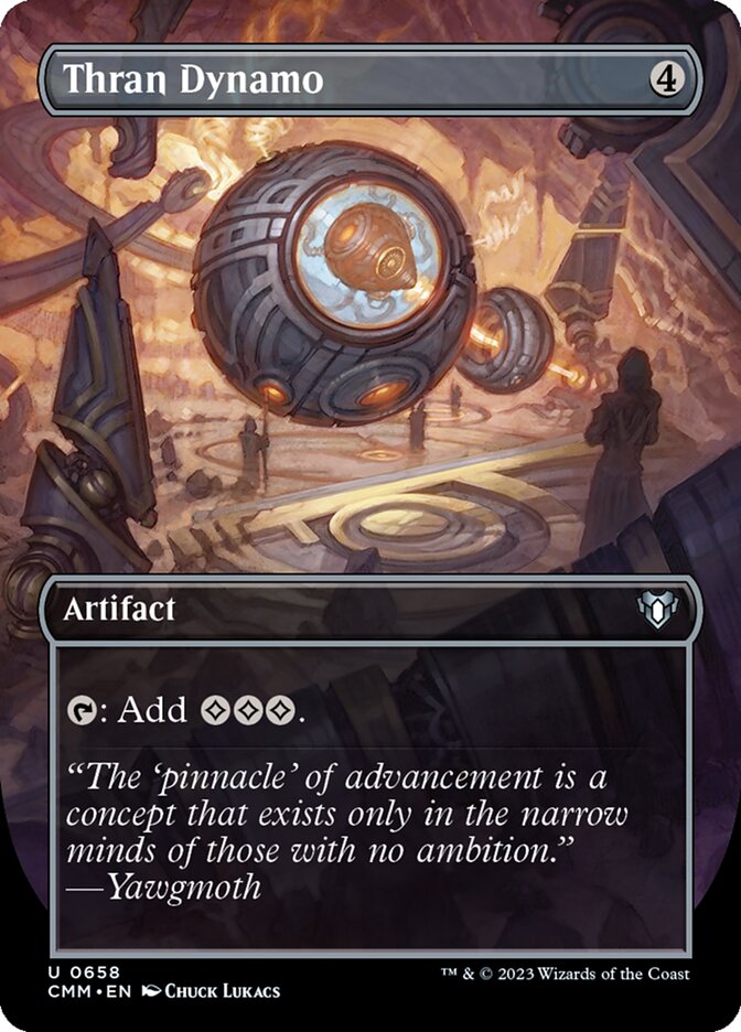Thran Dynamo - [Foil, Borderless] Commander Masters (CMM)
