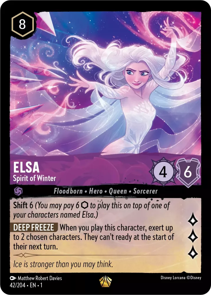 Elsa - Spirit of Winter - [Foil] The First Chapter (1)