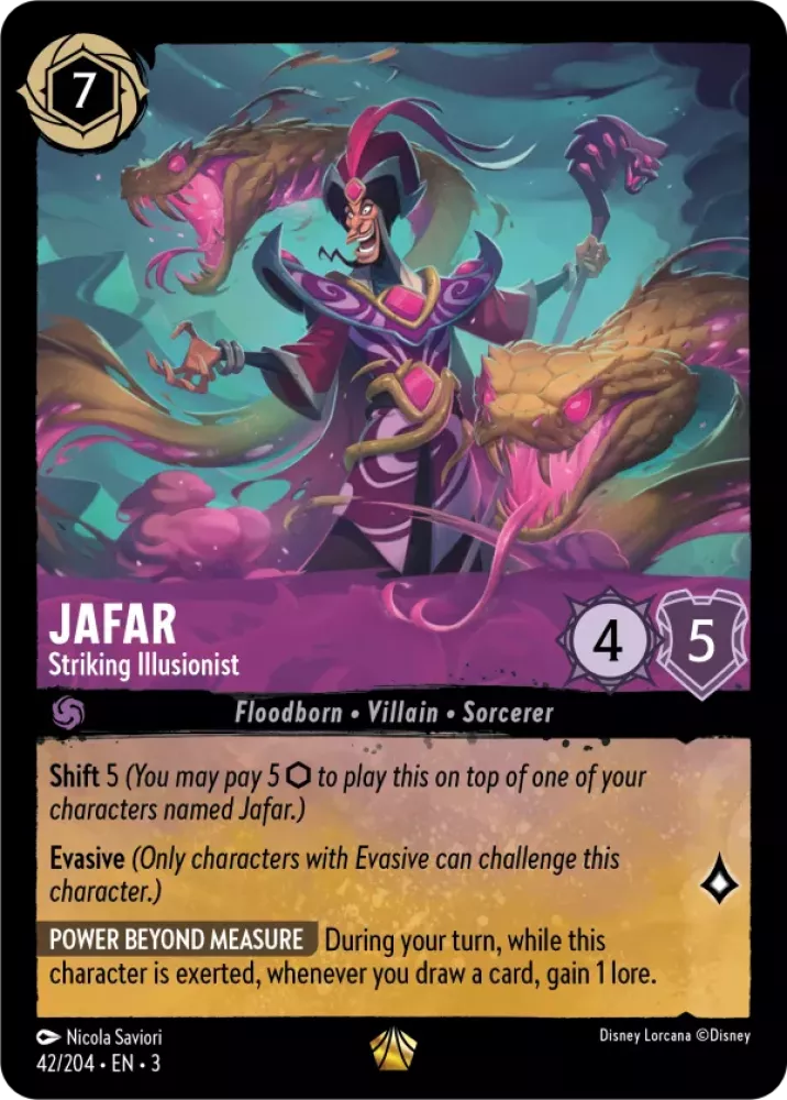 Jafar - Striking Illusionist - [Foil] Into the Inklands (3)