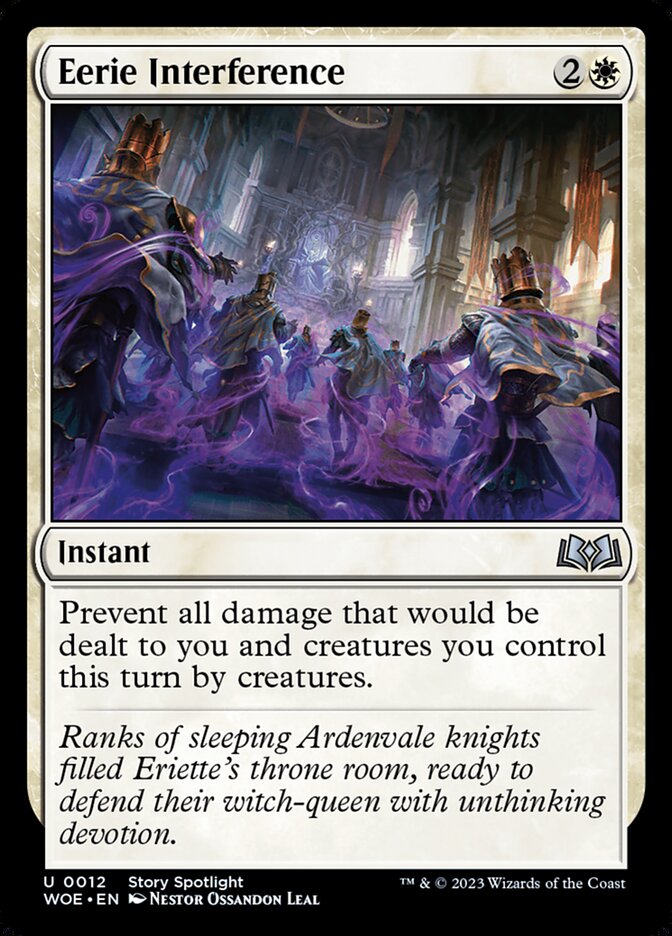 Eerie Interference - [Foil] Wilds of Eldraine (WOE)