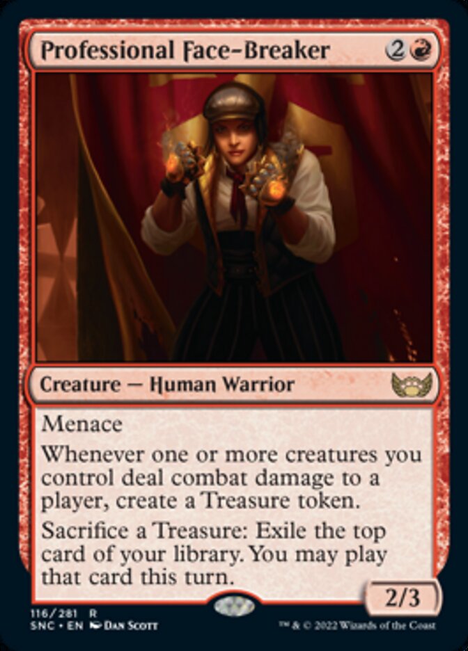 Professional Face-Breaker - [Foil] Streets of New Capenna (SNC)