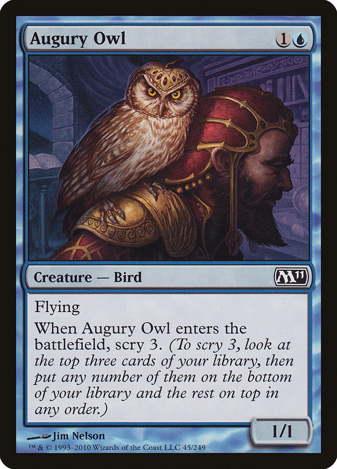 Augury Owl - [Foil] Magic 2011 (M11)