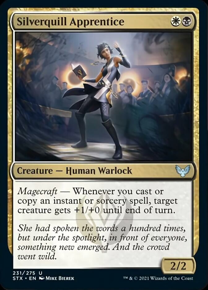 Silverquill Apprentice - [Foil] Strixhaven: School of Mages (STX)