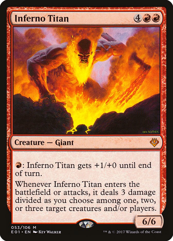 Inferno Titan - Archenemy: Nicol Bolas (E01)