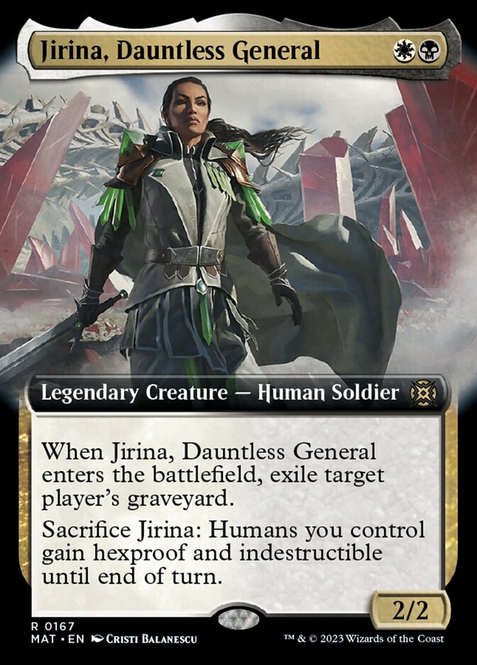 Jirina, Dauntless General - [Extended Art] March of the Machine: The Aftermath (MAT)
