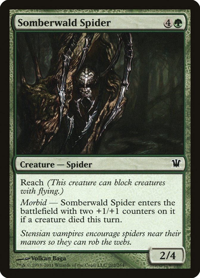 Somberwald Spider - [Foil] Innistrad (ISD)