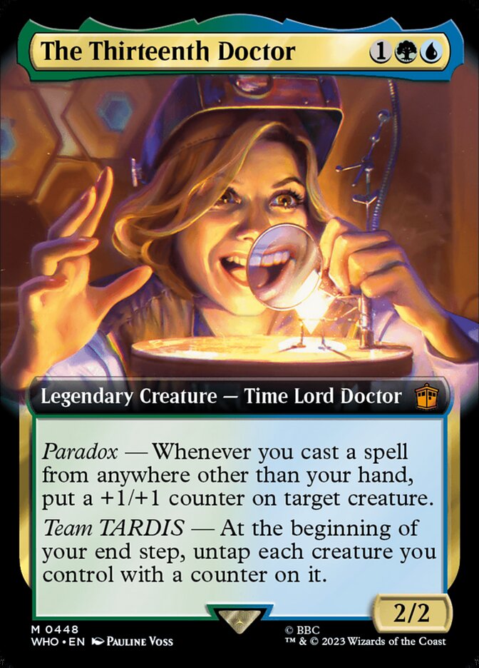 The Thirteenth Doctor - [Foil, Extended Art] Doctor Who (WHO)