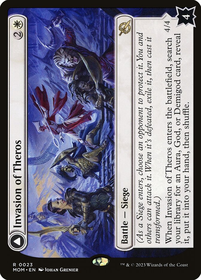 Invasion of Theros // Ephara, Ever-Sheltering - [Foil] March of the Machine (MOM)