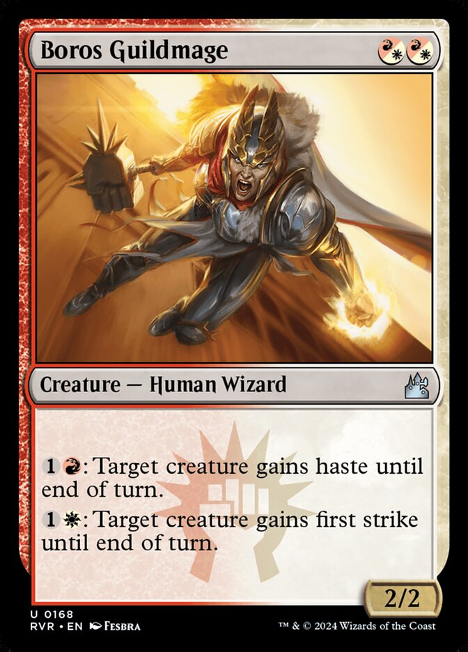 Boros Guildmage - [Foil] Ravnica Remastered (RVR)