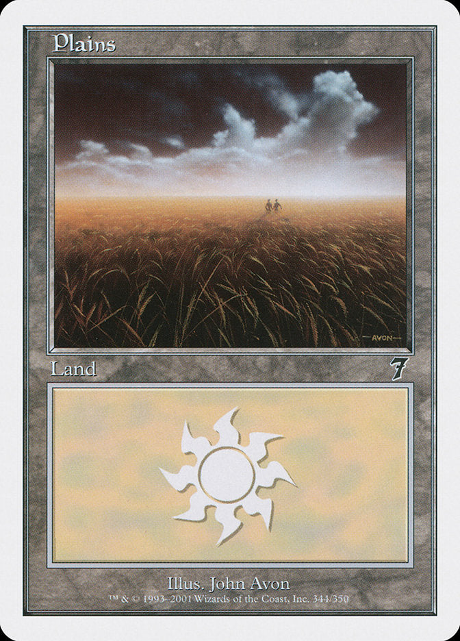 Plains - [Foil] Seventh Edition (7ED)