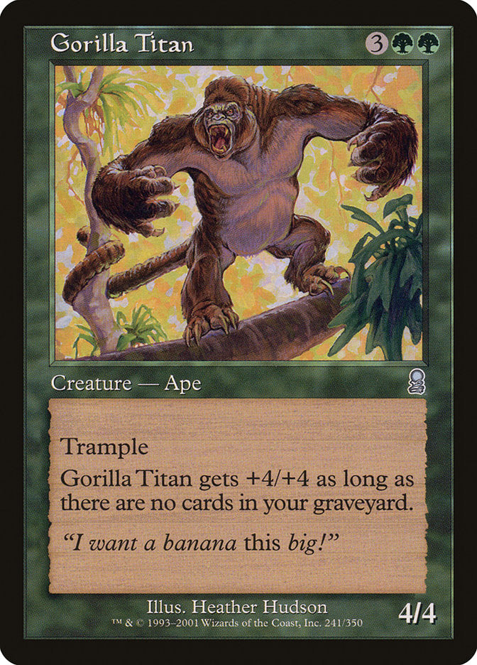Gorilla Titan - [Retro Frame] Odyssey (ODY)