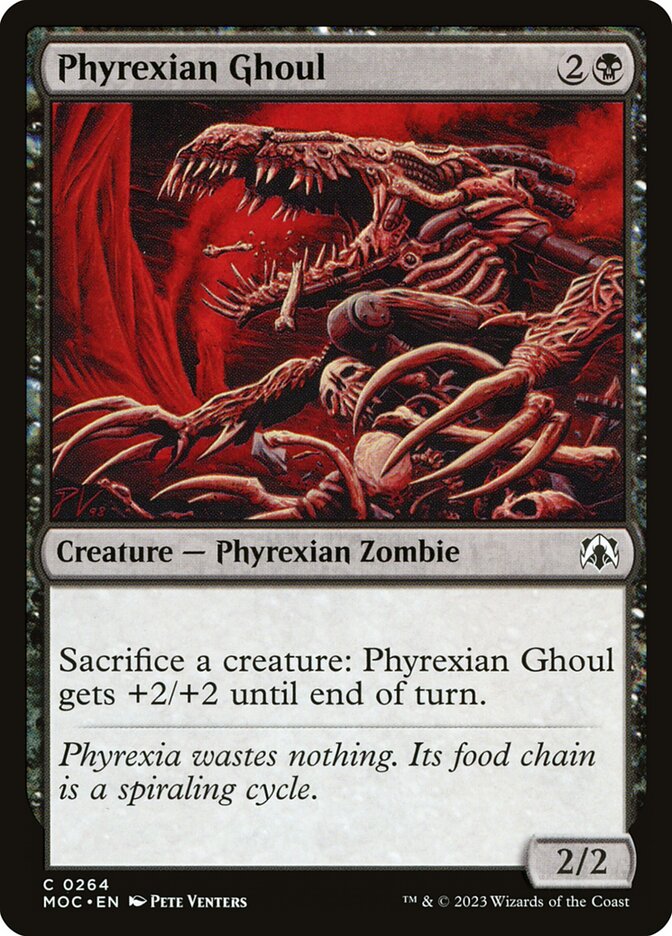 Phyrexian Ghoul - March of the Machine Commander (MOC)