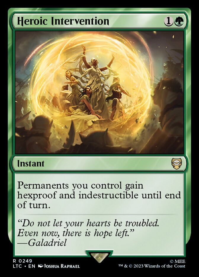 Heroic Intervention - Tales of Middle-earth Commander (LTC)