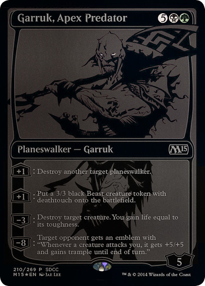 Garruk, Apex Predator - [Foil, Promo] San Diego Comic-Con 2014 (PS14)