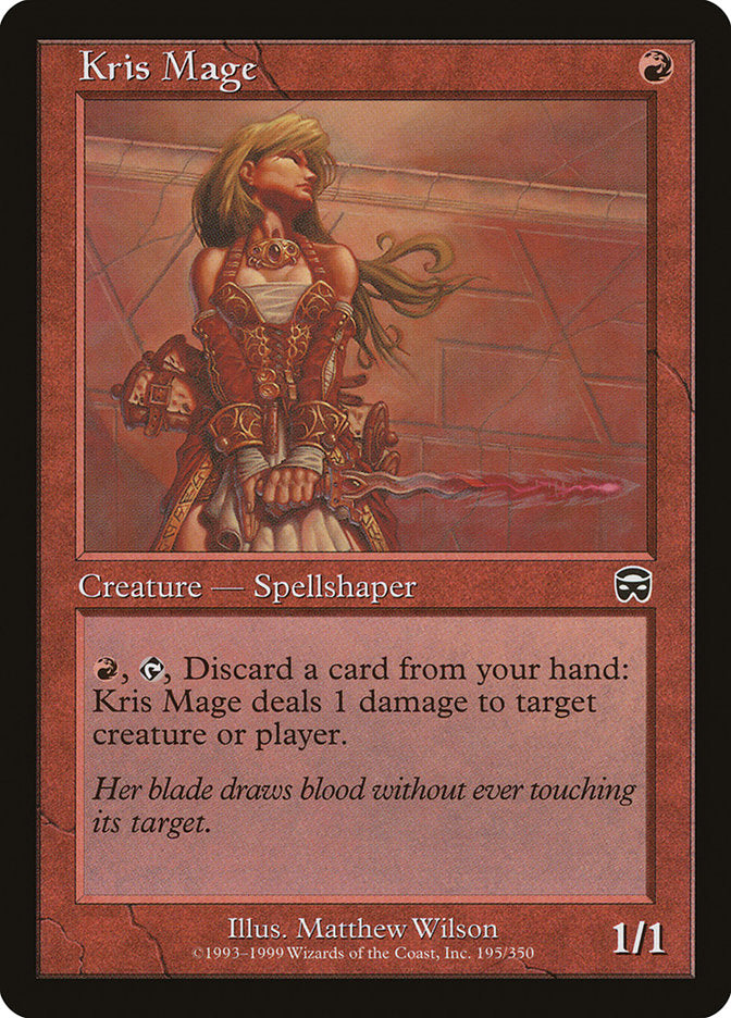 Kris Mage - [Foil] Mercadian Masques (MMQ)