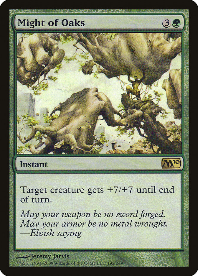 Might of Oaks - [Foil] Magic 2010 (M10)