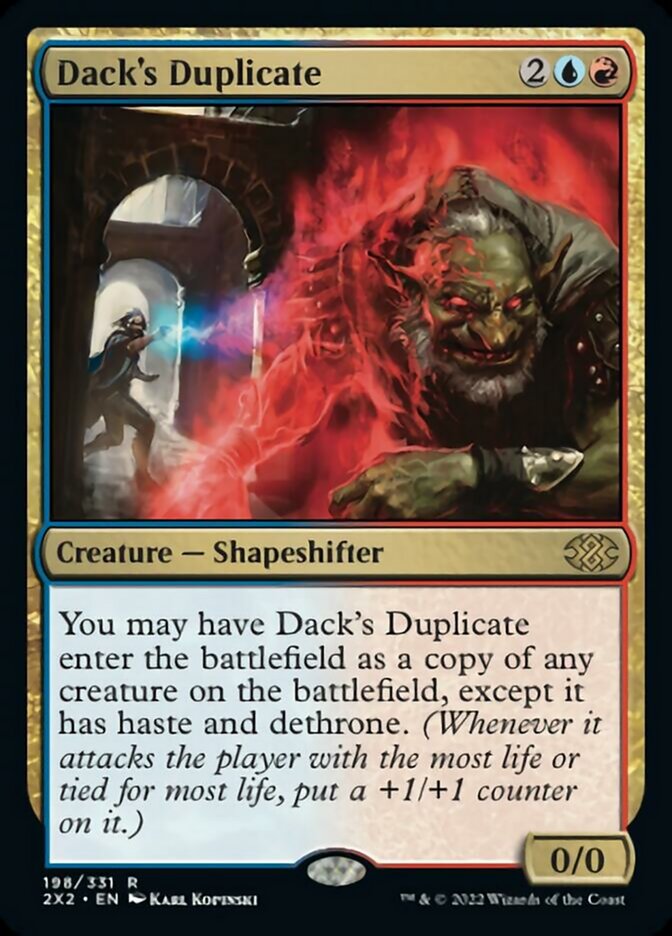 Dack's Duplicate - [Foil] Double Masters 2022 (2X2)