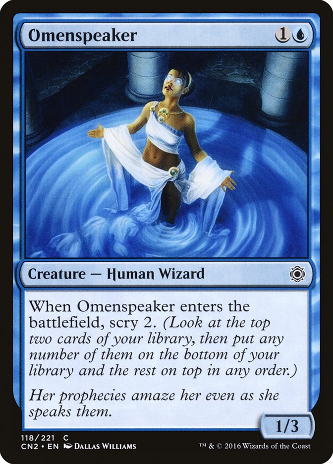 Omenspeaker - [Foil] Conspiracy: Take the Crown (CN2)