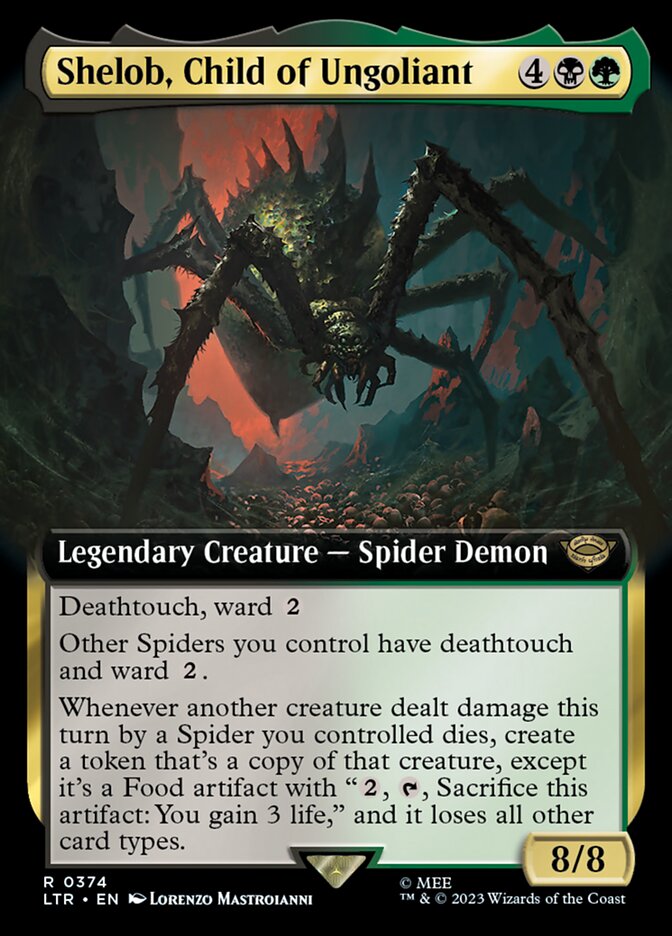 Shelob, Child of Ungoliant - [Extended Art] The Lord of the Rings: Tales of Middle-earth (LTR)