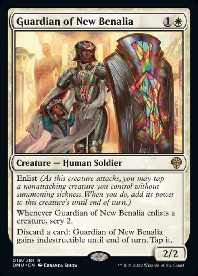 Guardian of New Benalia - [Foil] Dominaria United (DMU)