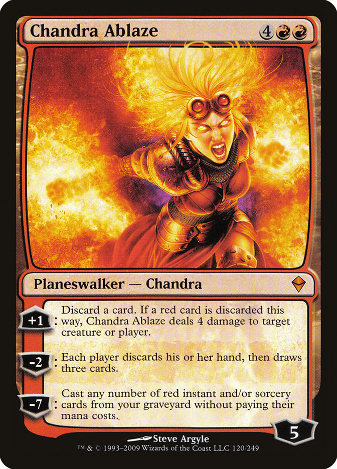 Chandra Ablaze - [Foil] Zendikar (ZEN)