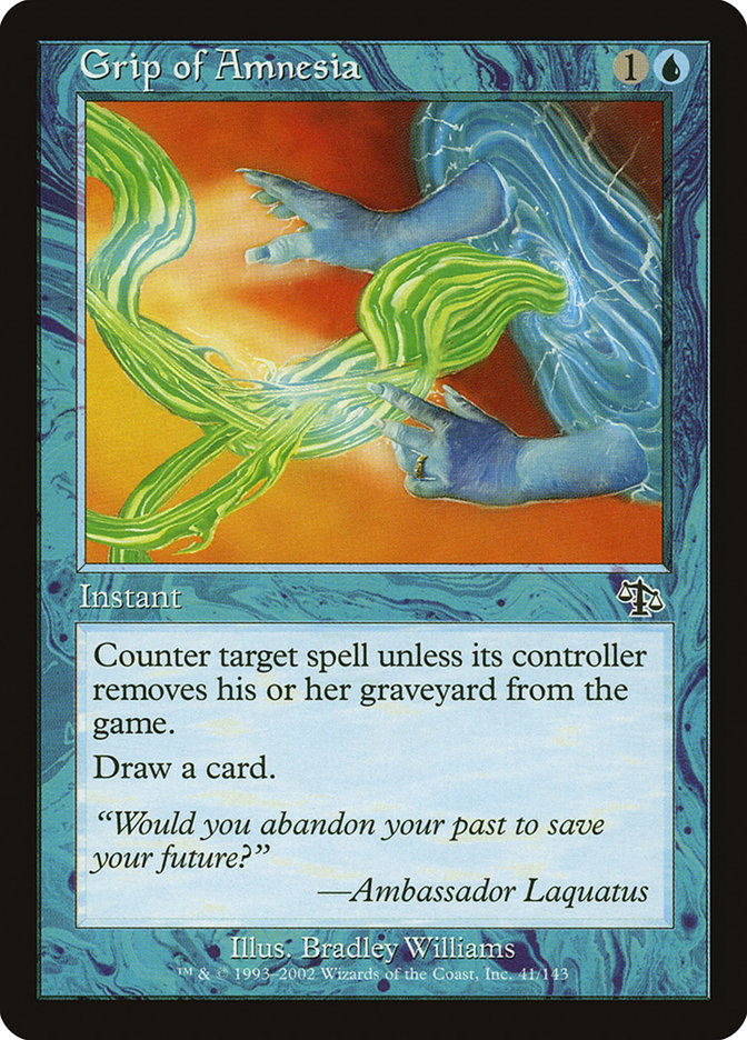 Grip of Amnesia - [Foil] Judgment (JUD)