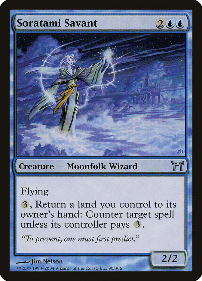 Soratami Savant - [Foil] Champions of Kamigawa (CHK)