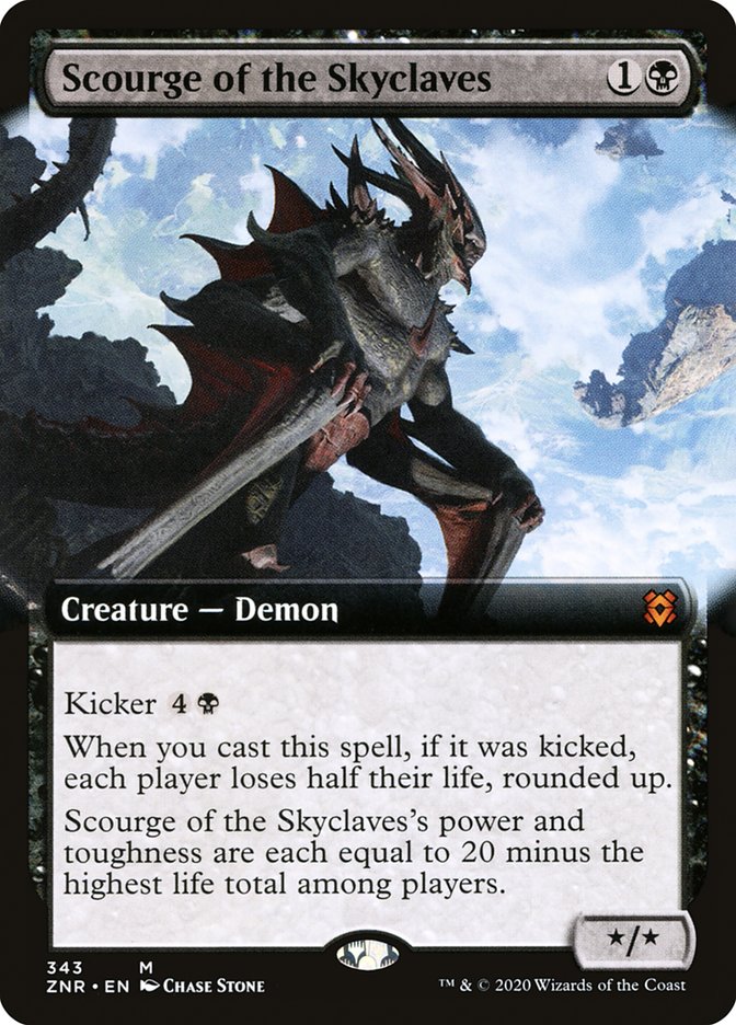 Scourge of the Skyclaves - [Foil, Extended Art] Zendikar Rising (ZNR)