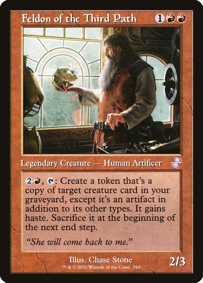 Feldon of the Third Path - [Foil, Retro Frame] Time Spiral Remastered (TSR)