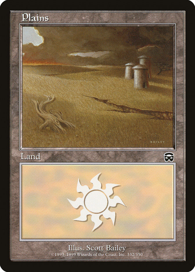Plains (332) - [Foil] Mercadian Masques (MMQ)