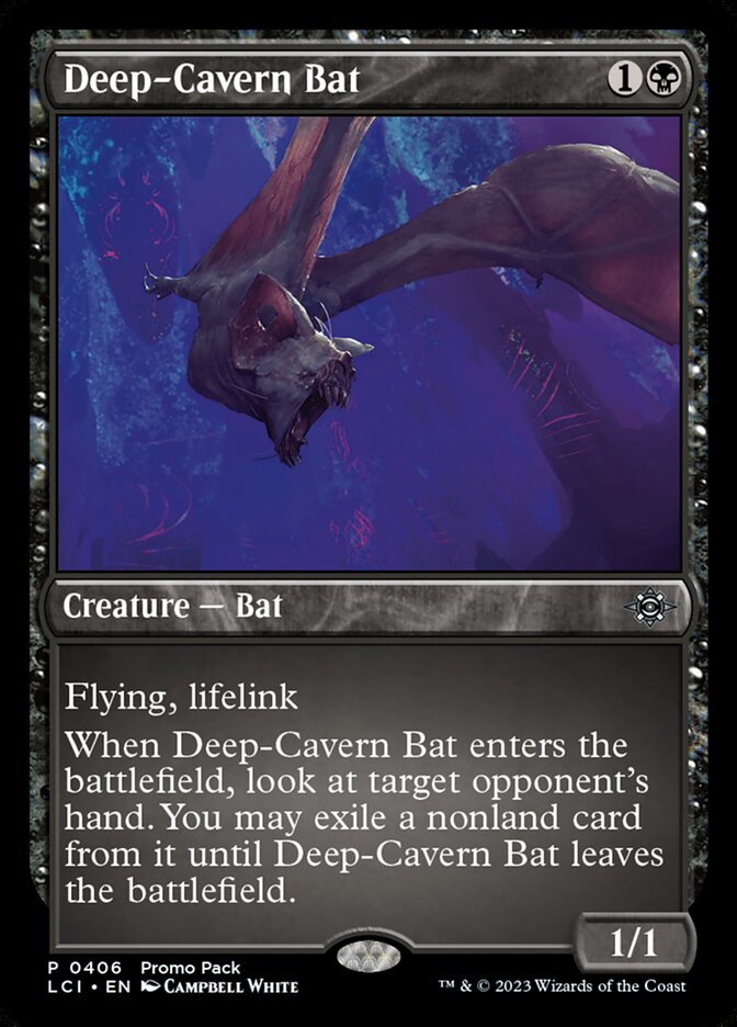 Deep-Cavern Bat - [Foil, Promo] The Lost Caverns of Ixalan (LCI)