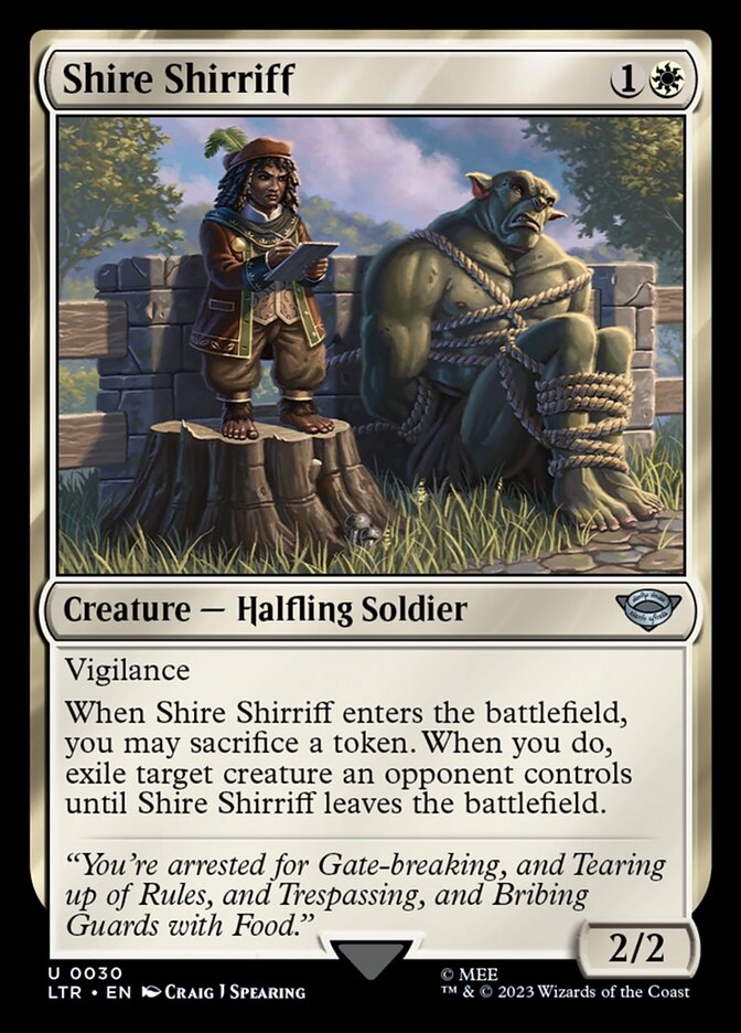 Shire Shirriff - [Foil] The Lord of the Rings: Tales of Middle-earth (LTR)