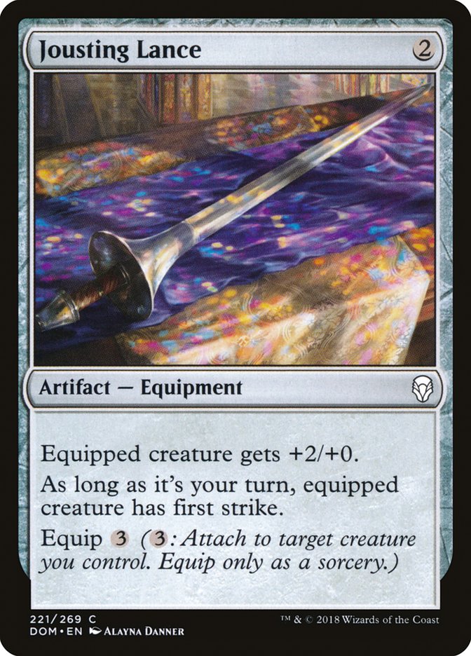 Jousting Lance - [Foil] Dominaria (DOM)